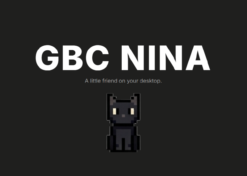 Featured image of post GBC Nina - 住在你桌面上的小猫